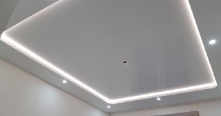 Светодиодные натяжные потолки Дедовск, цена от 1536 руб.